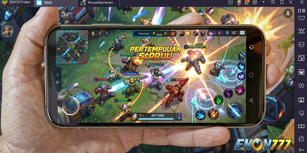 Gameplay seru EMON777 dengan karakter unik dan strategi mendalam.
