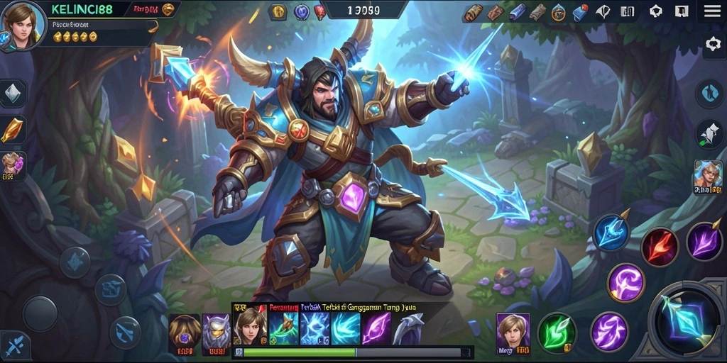 Gameplay KELINCI88 yang intens dan mendebarkan dalam aksi MOBA.