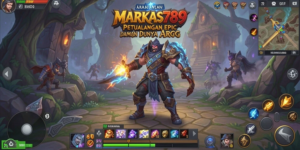 Gameplay seru yang mendebarkan dalam MARKAS789.
