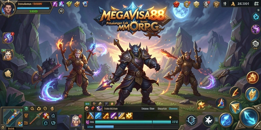 Gameplay seru di dunia fantasi MEGAVISA88