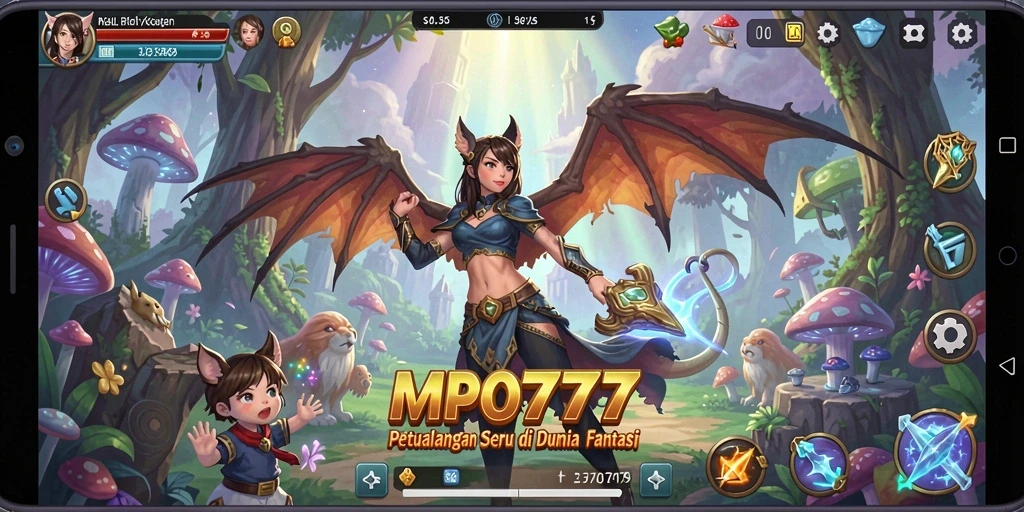 Tangkapan layar MPO777 menunjukkan aksi petualangan seru dalam gameplay.