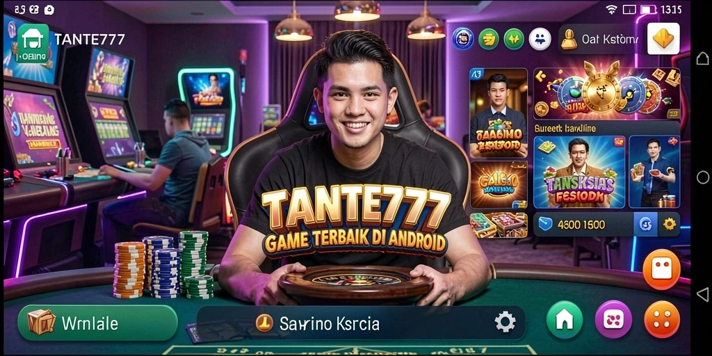 Tampilan gameplay menarik dari TANTE777 dengan grafis tinggi.